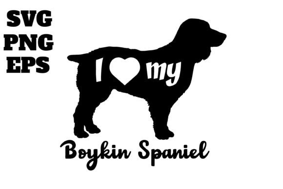 Boykin Spaniel I Love My Dog