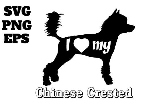 Chinese Crested: A Design for Personalized Embroidery