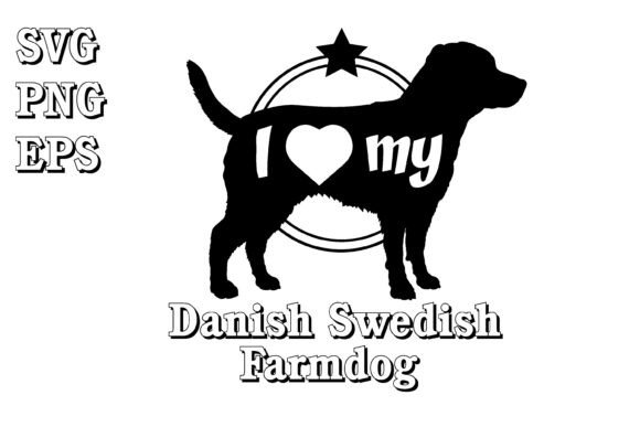Denmark’s Farmdog Silhouette