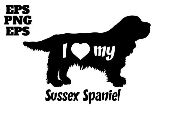 Embroidery Design Review: Sussex Spaniel Dog Monogram Vector