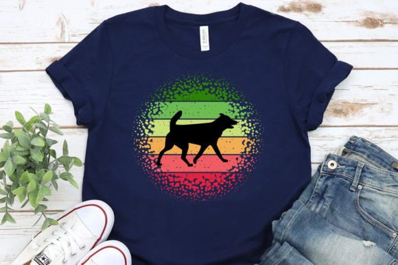 Retro Dog T Shirt