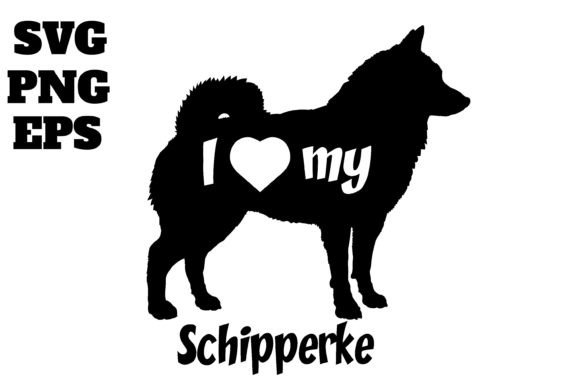 Schipperke I Love My Dog