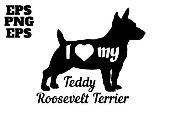 Teddy Roosevelt Terrier Dog Monogram